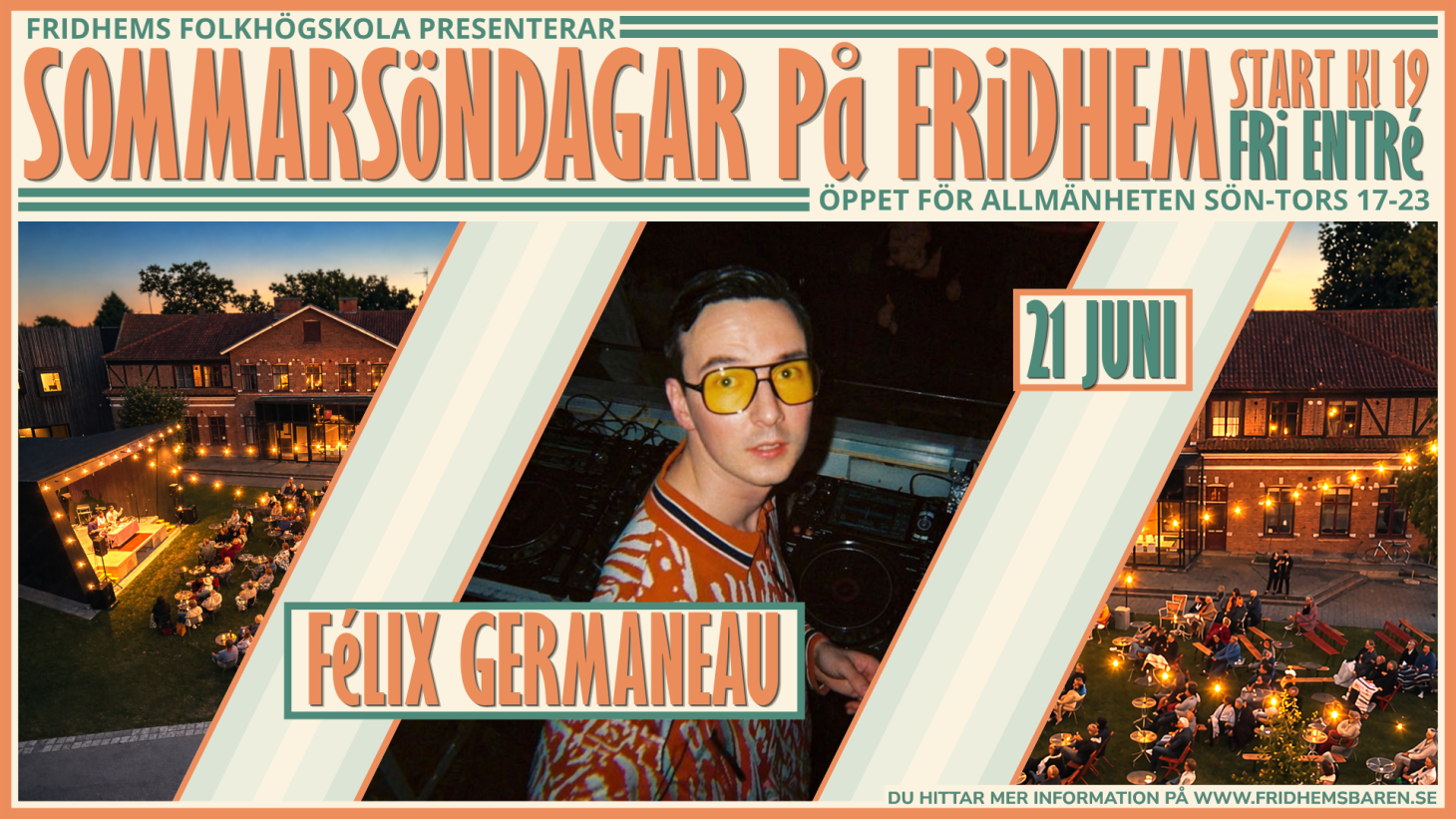 SOMMARSÖNDAG PÅ FRIDHEM - FÉLIX GERMANEAU 21 JUNI - 1460 x 821