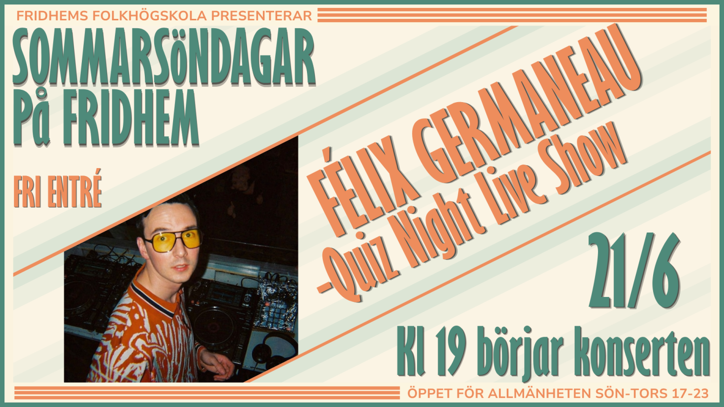 SOMMARSÖNDAG PÅ FRIDHEM - FÉLIX GERMANEAU 21 JUNI - 1460 x 821