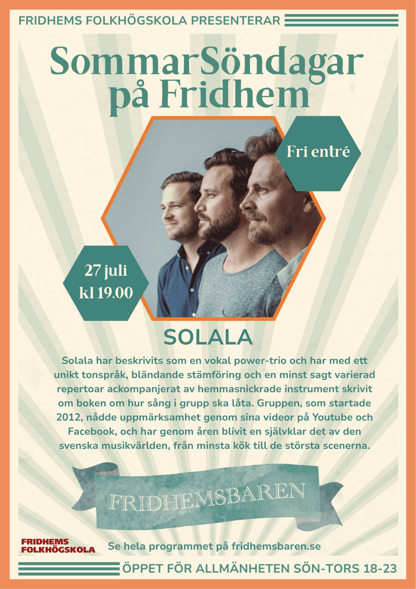 SOMMARSÖNDAG PÅ FRIDHEM - SOLALA 27 JULI - 1460 x 2065